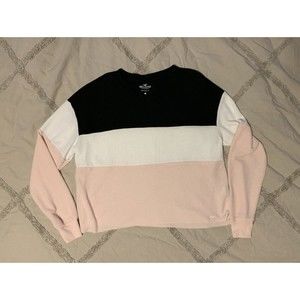 Hollister California Women's Pullover Sweater Boyfriend Tee Size XS
